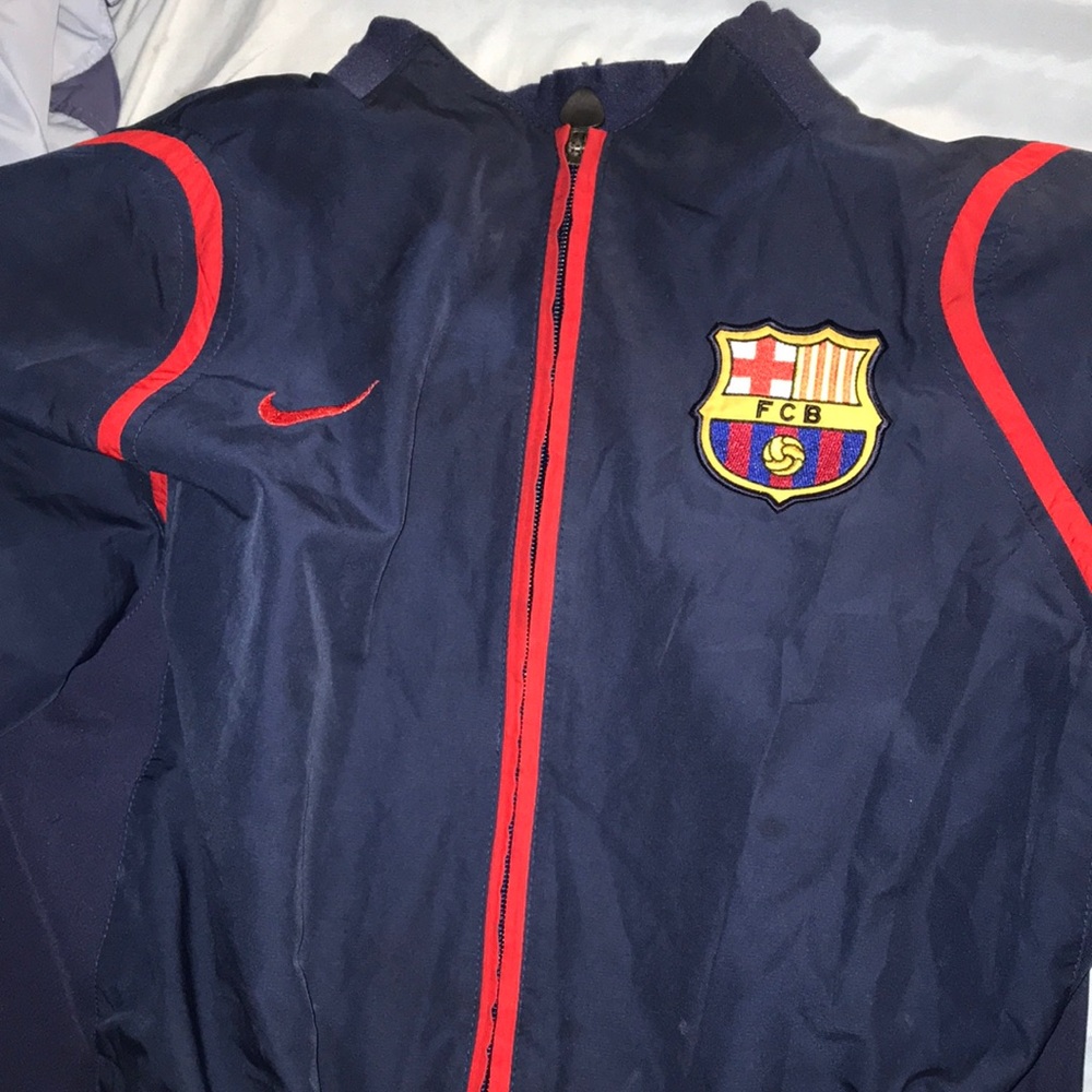 Nike Barcelona Soccer Jacket